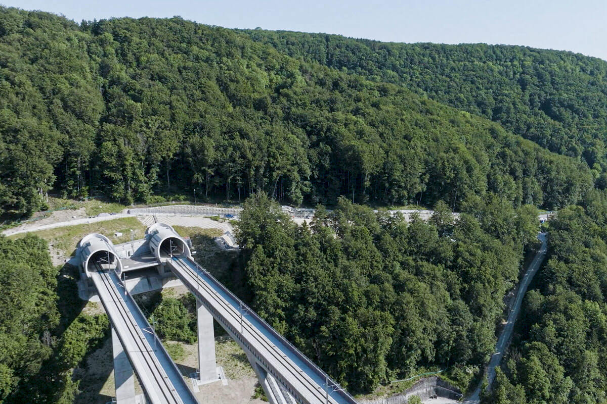 Geo Bohrtechnik Baugrunderkundung an der Filstalbrücke