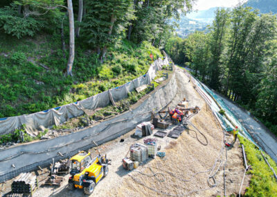 Geo Bohrtechnik Baugrunderkundung an der Filstalbrücke