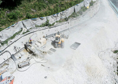 Geo Bohrtechnik Baugrunderkundung an der Filstalbrücke