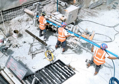 Geo Bohrtechnik Baugrunderkundung an der Filstalbrücke