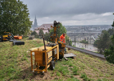 Baugrunderkundung Bundesfestung Ulm