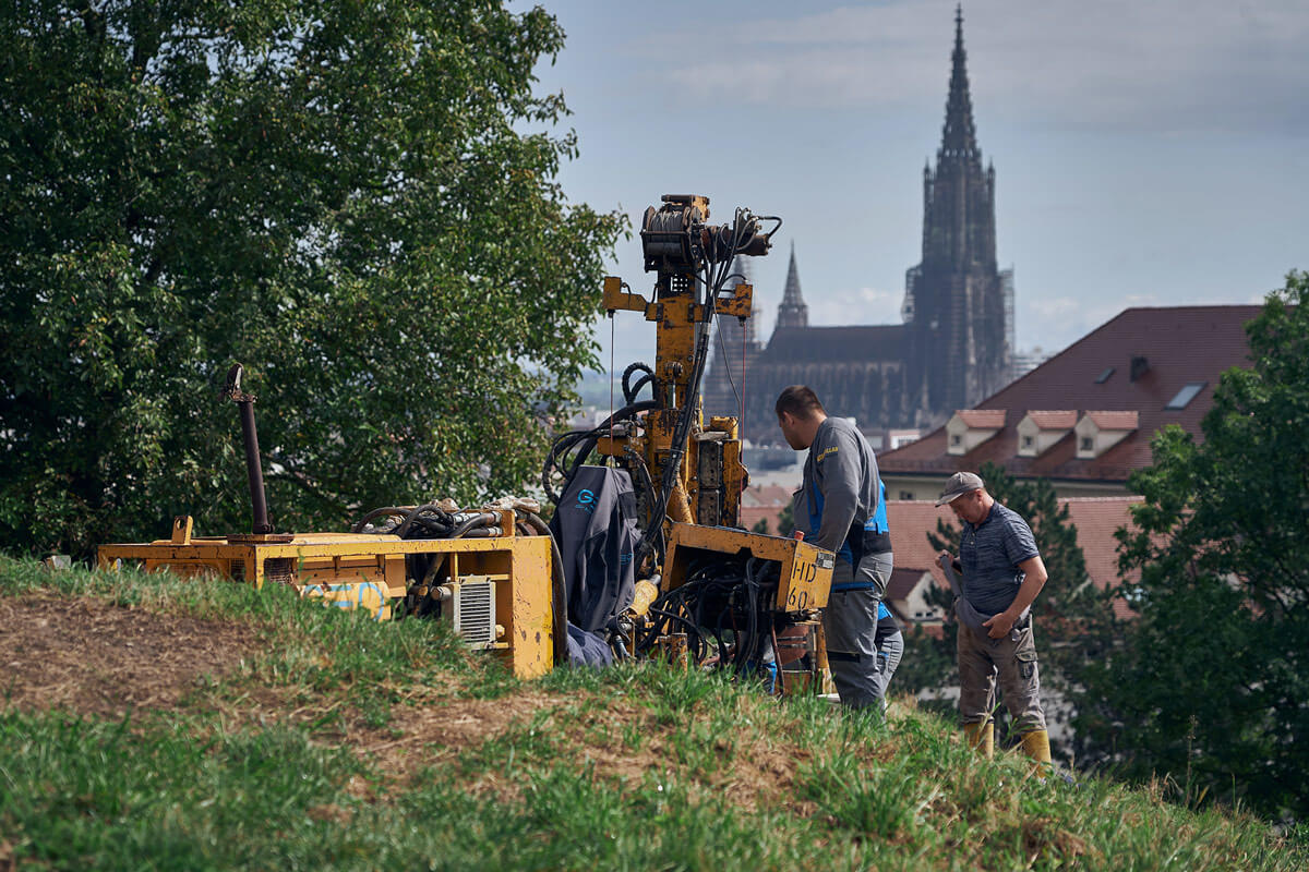 Baugrunderkundung Bundesfestung Ulm